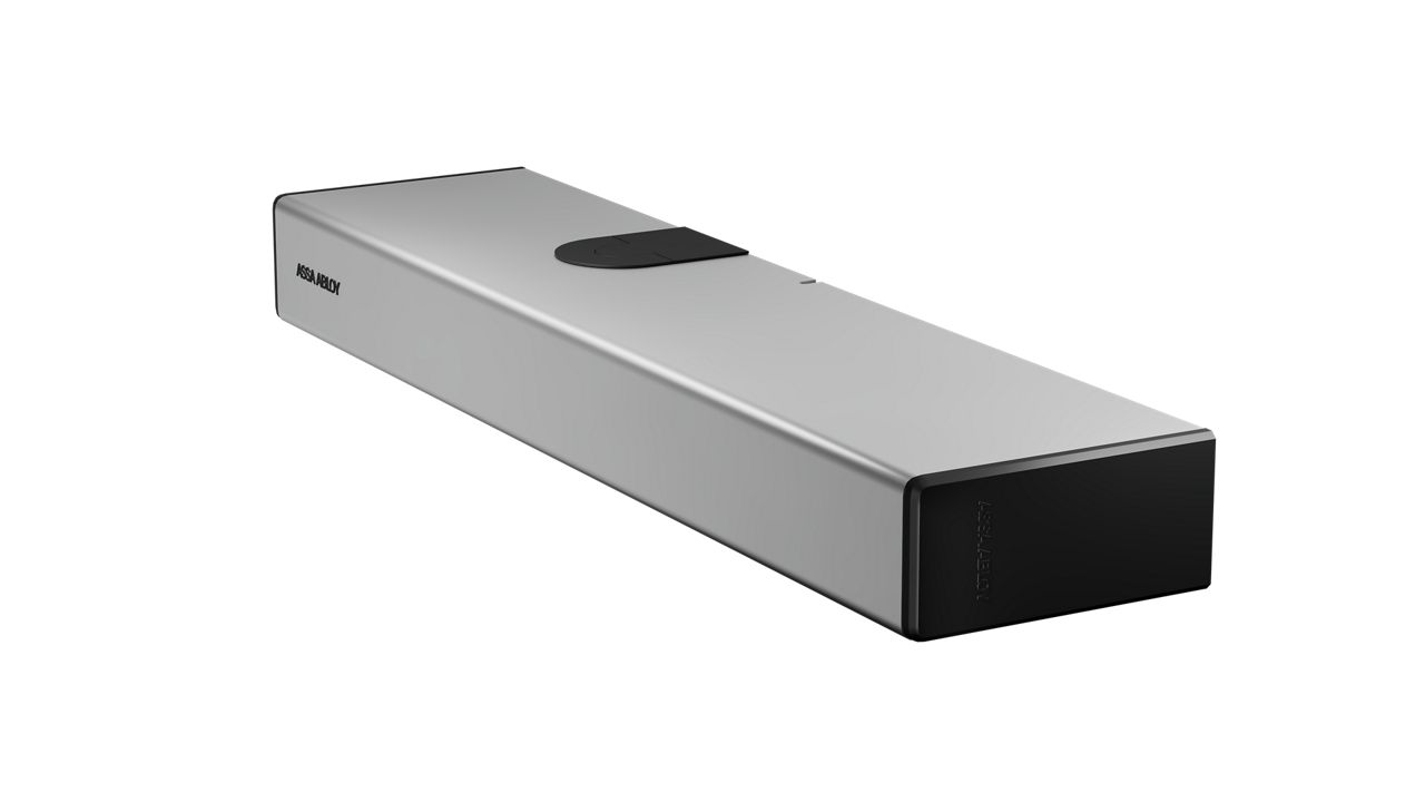 Image: Front View of the ASSA ABLOY SW100-S Slim Swing Door Operator