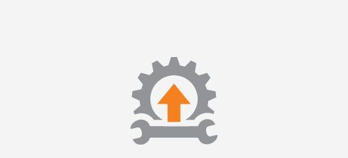 Ícone de processo aprimorado