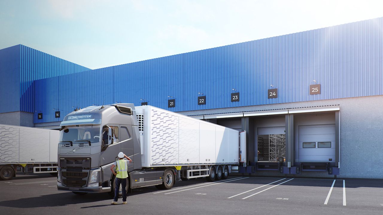 Warehouse doors for distribution and logistics facilities