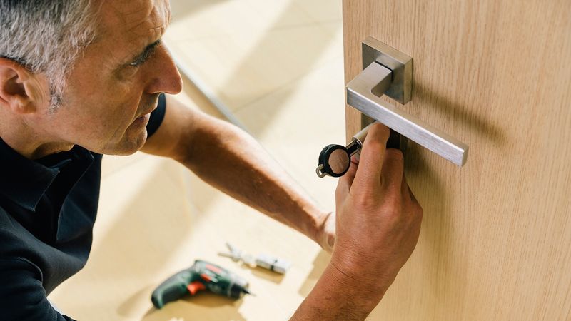 Installatie van CLIQ elektronische cilinder