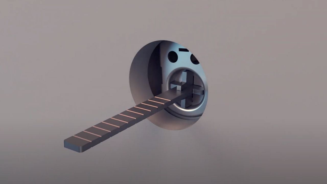 Yale Linus Scandinavia Lock installation.