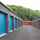 insulated roller shutter in a range of colours in a storage facility 