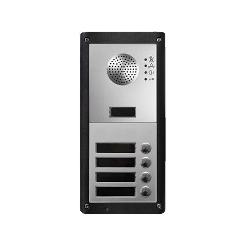 Image: Dørtelefon med 4 tryk.