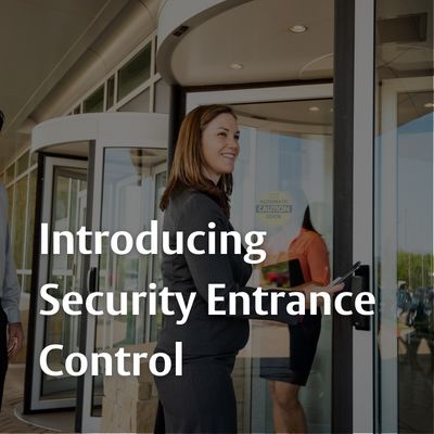 Automatic touchless speedgates from ASSA ABLOY protect entrances from security threats