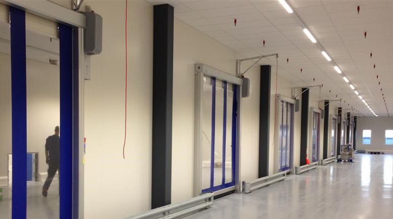 high-performance doors in its Almere food manufacturing facility in the Netherlands