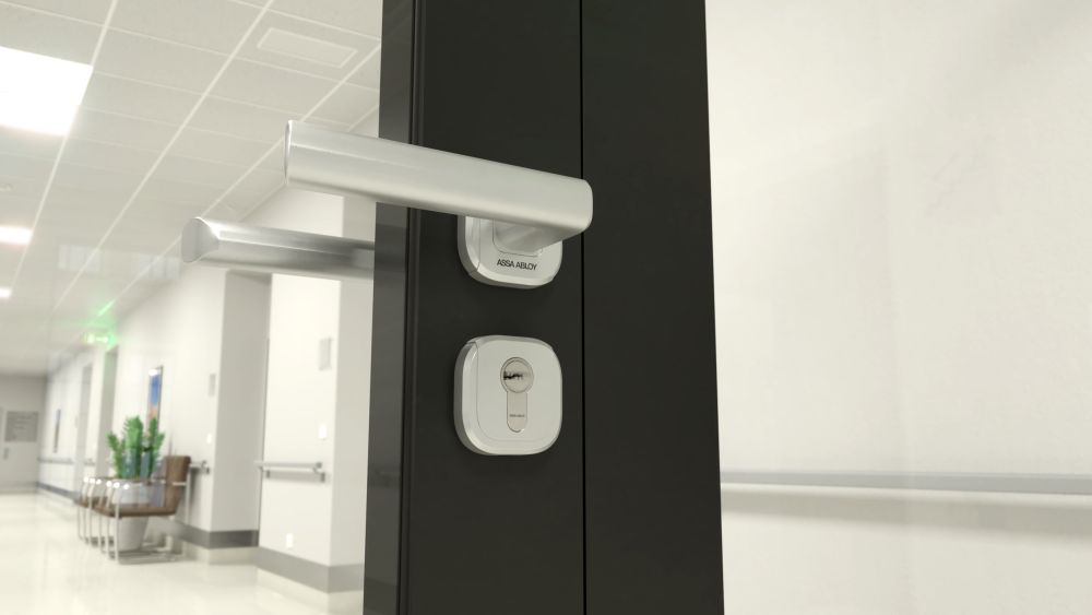 ASSA ABLOY K100 profielcilinder in deur