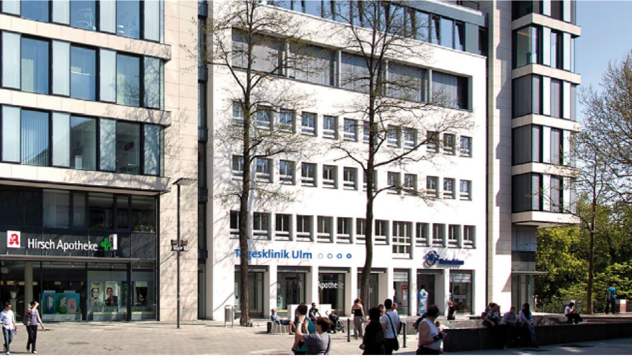 Kliniek in Ulm gebruikt Close-Motion softclose deurdrangers