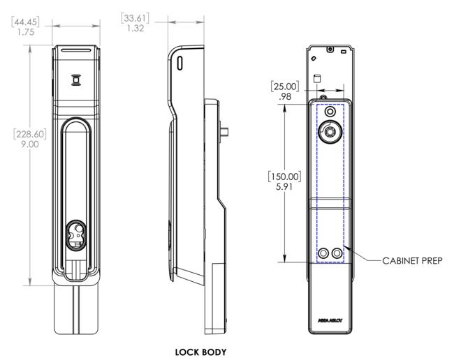 Image: Aperio KS100 ritning