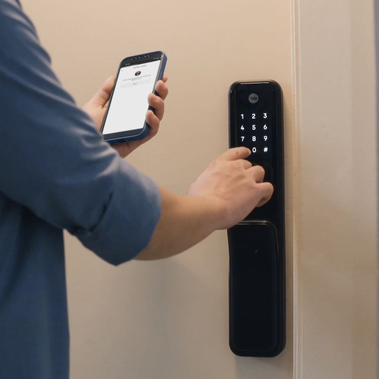 Kya Pro Smart Lock in Use
