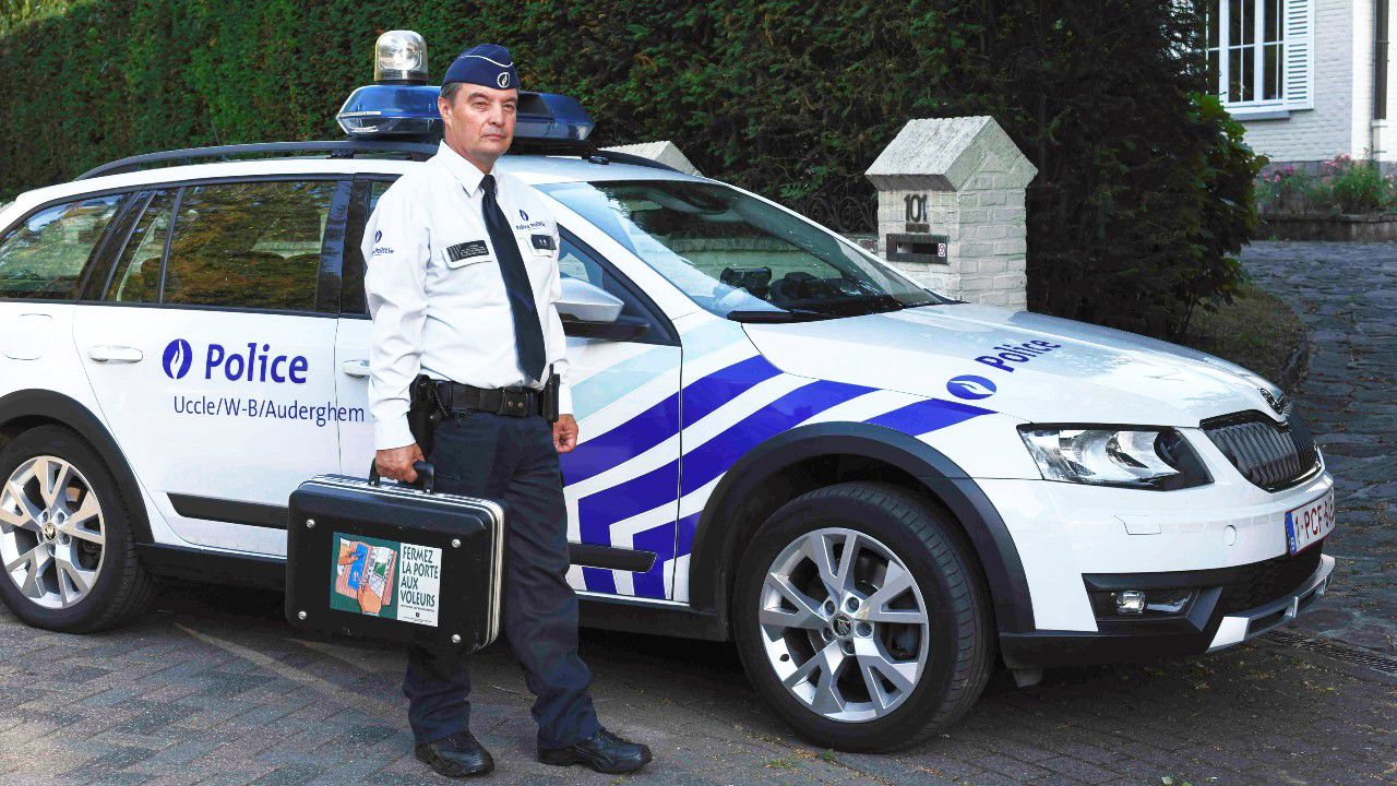 La police fait de la prévention contre le vol