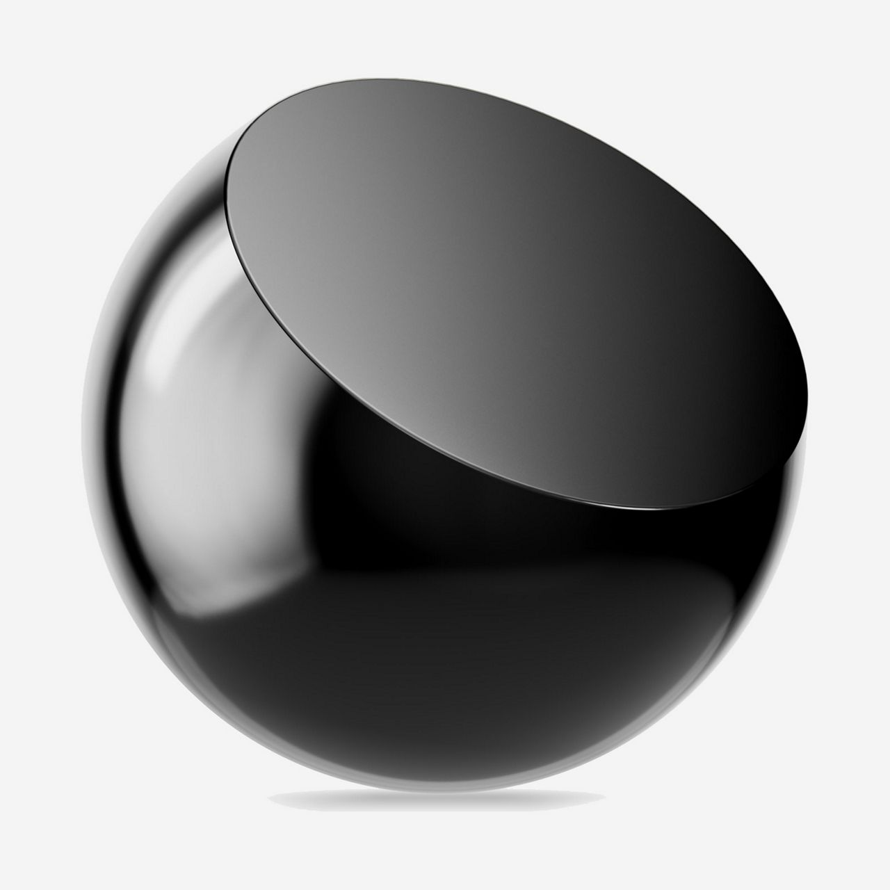 Polished black nickel