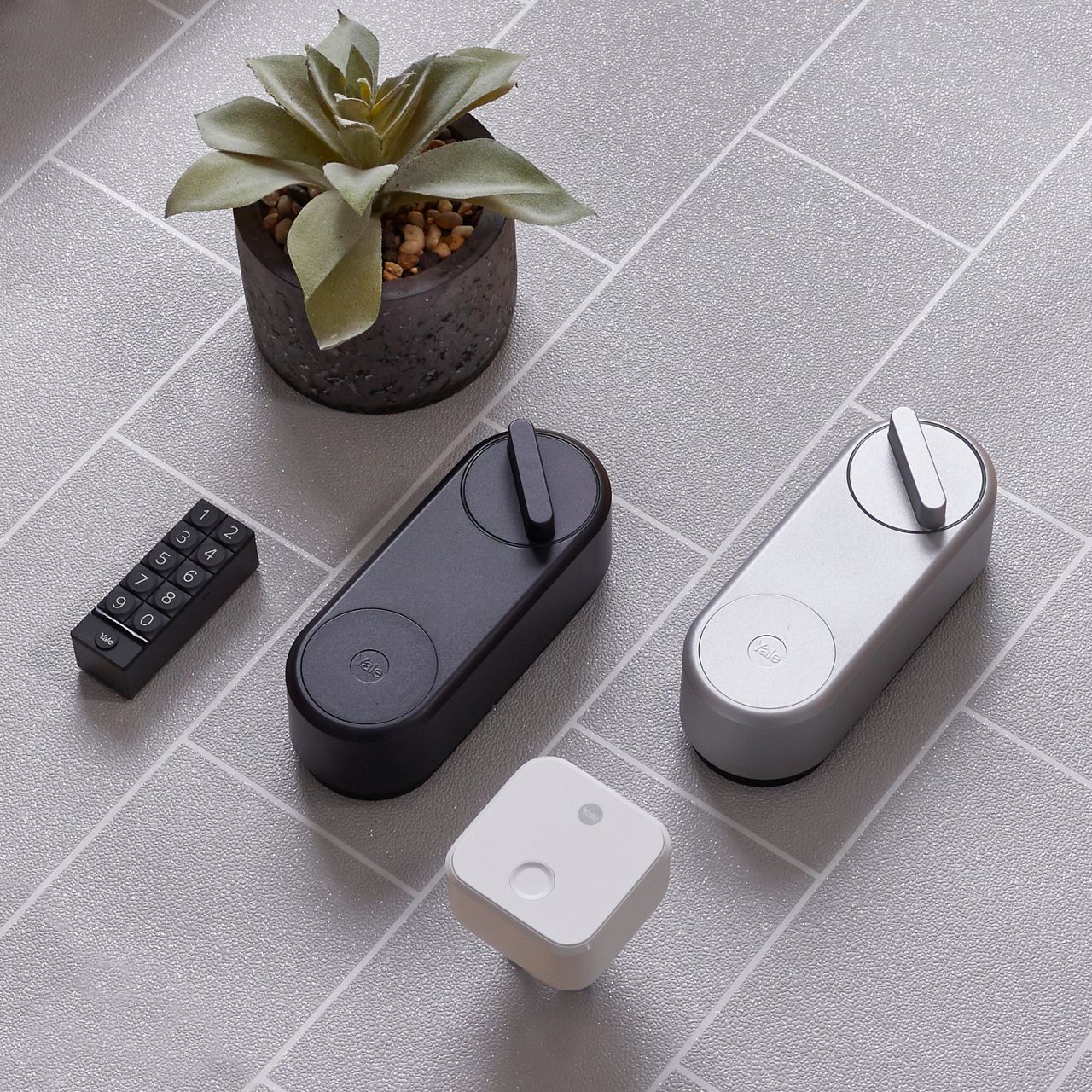Yale Linus, Yale Connect Wi-Fi Bridge and other Yale Smart Lock Accessories.