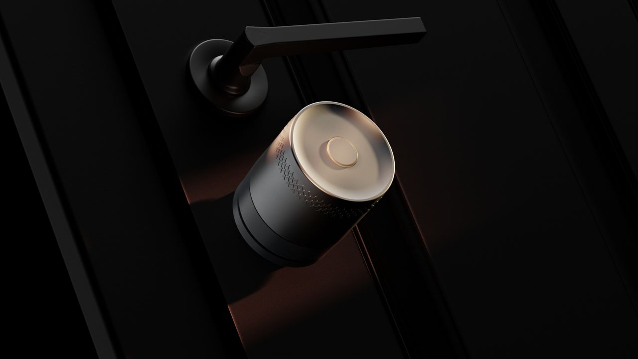 Linus L2 Lite smart lock op voordeur