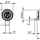 Locking cylinder CLIQ® Go N702,SERVICE=CLIQGo technical drawing