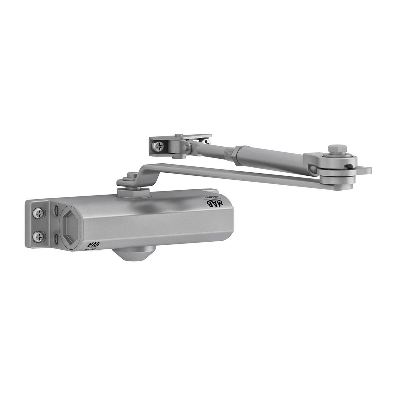 MAB 50 Door closer Silver