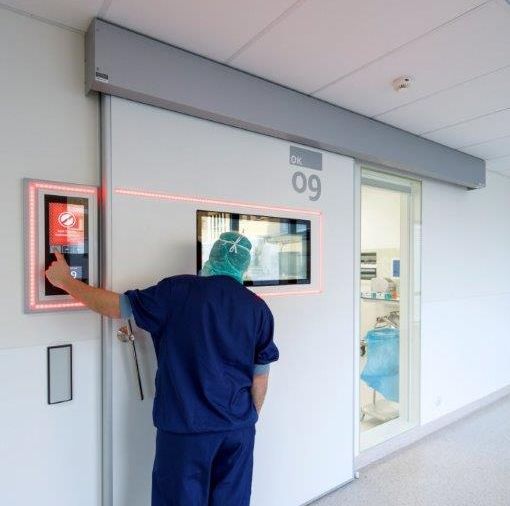 Hermetische Türen von ASSA ABLOY minimieren das Infektionsrisiko in Krankenhäusern