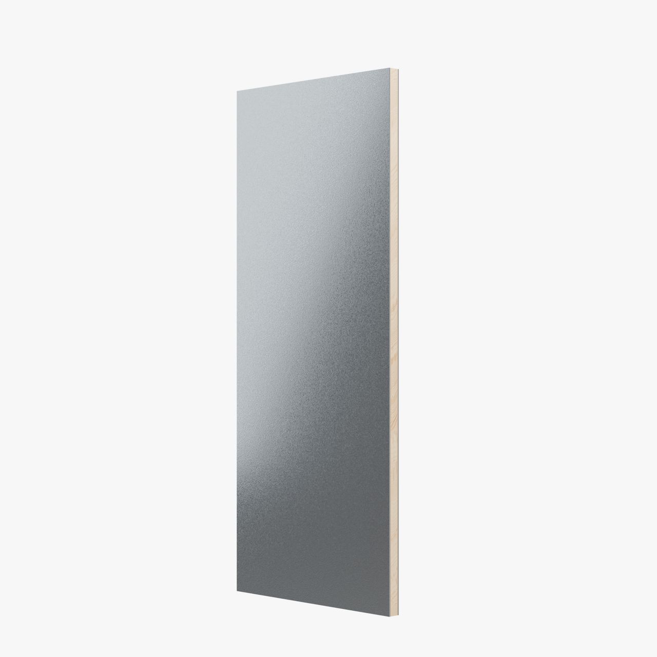 Door with metal clad faces