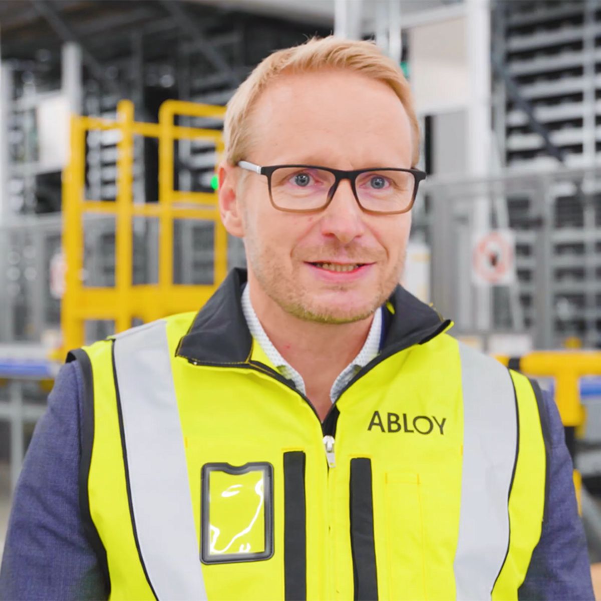 Mikko at Abloy factory