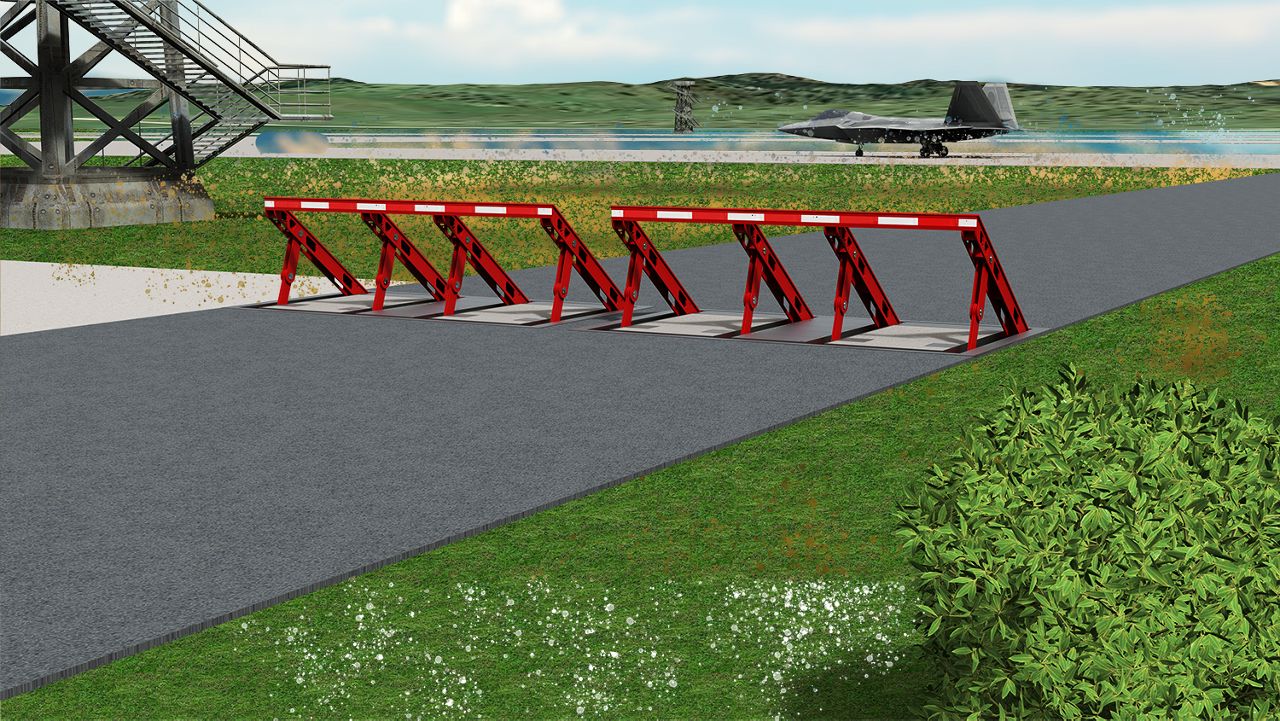 Model 828 Wedge Barrier | B&B Roadway & Security Solutions