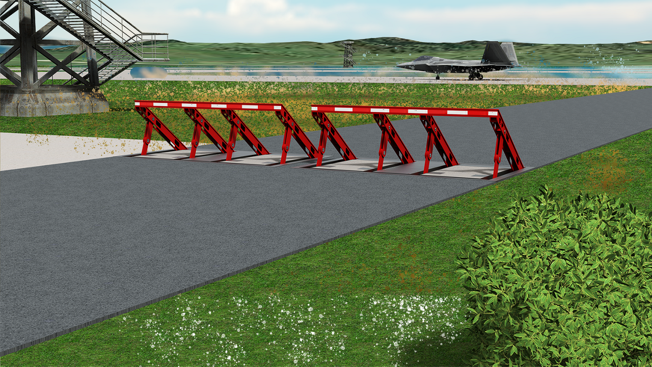 Model 828 Wedge Barrier B&B Roadway & Security Solutions