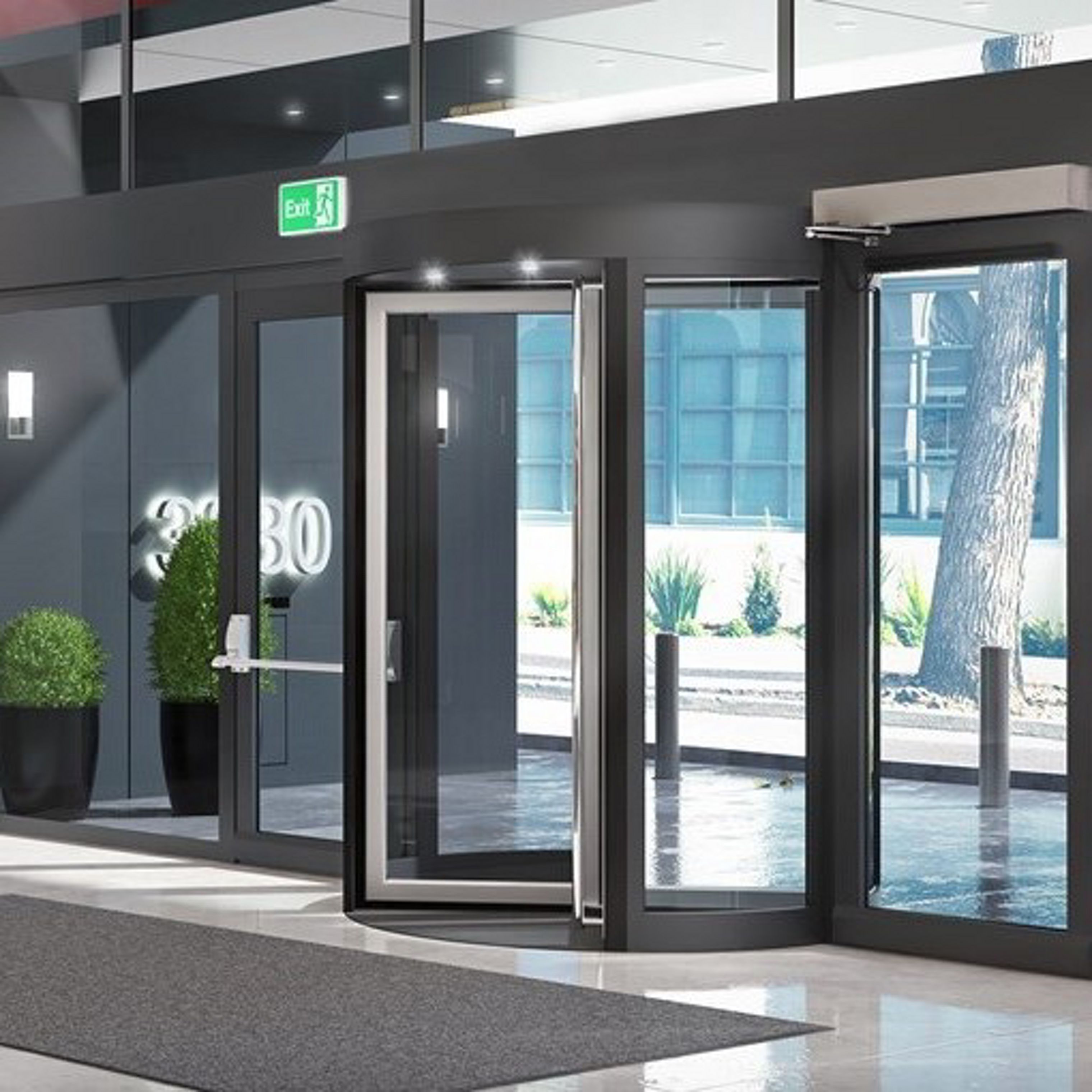 ASSA ABLOY RD100 Revolving Door | ASSA ABLOY