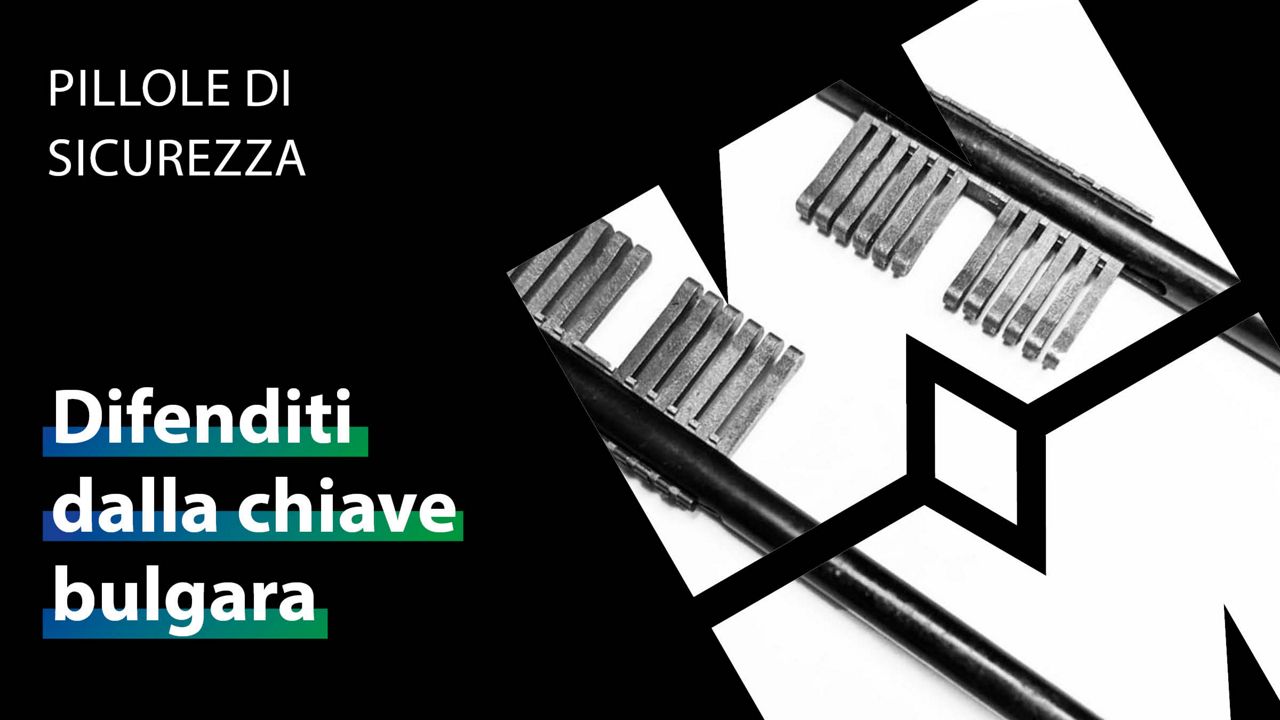 Pillole di sicurezza Mottura chiave bulgara