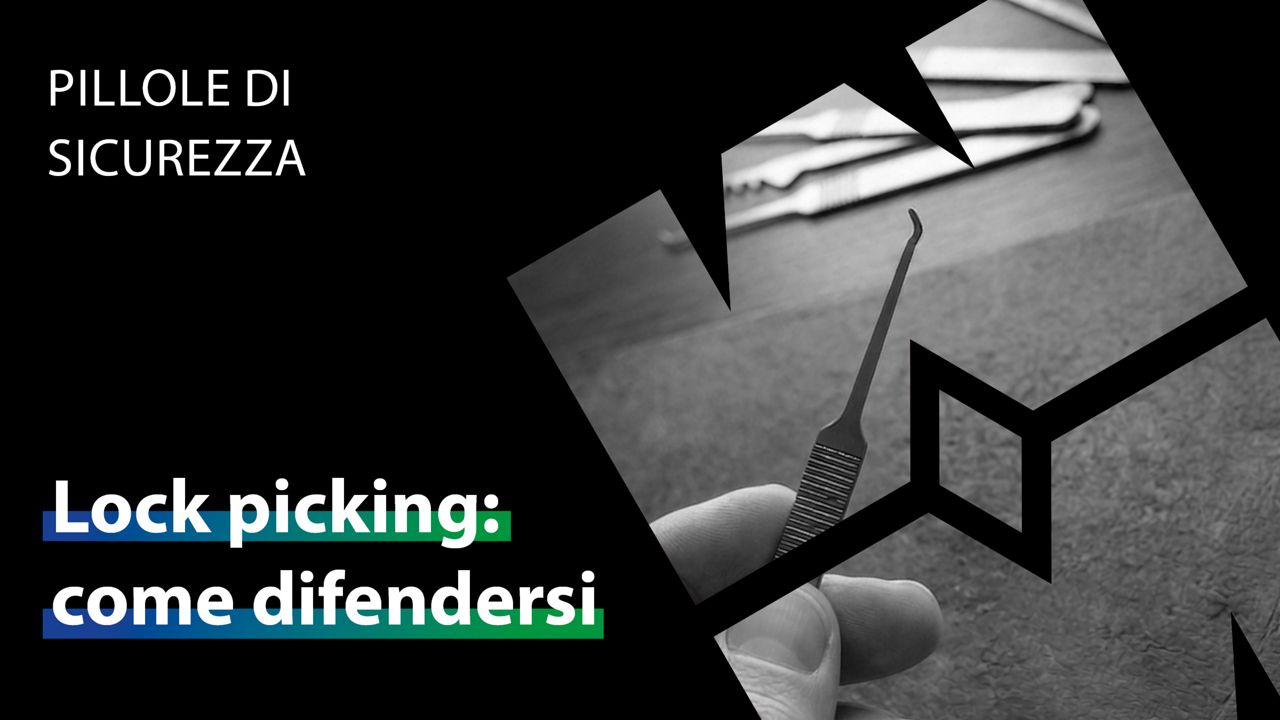 Pillole di sicurezza Mottura picking del cilindro