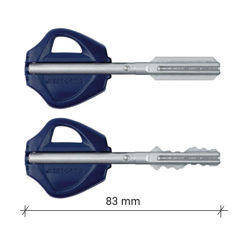 Image: Chiavi 83 mm per serrature Omega Pro