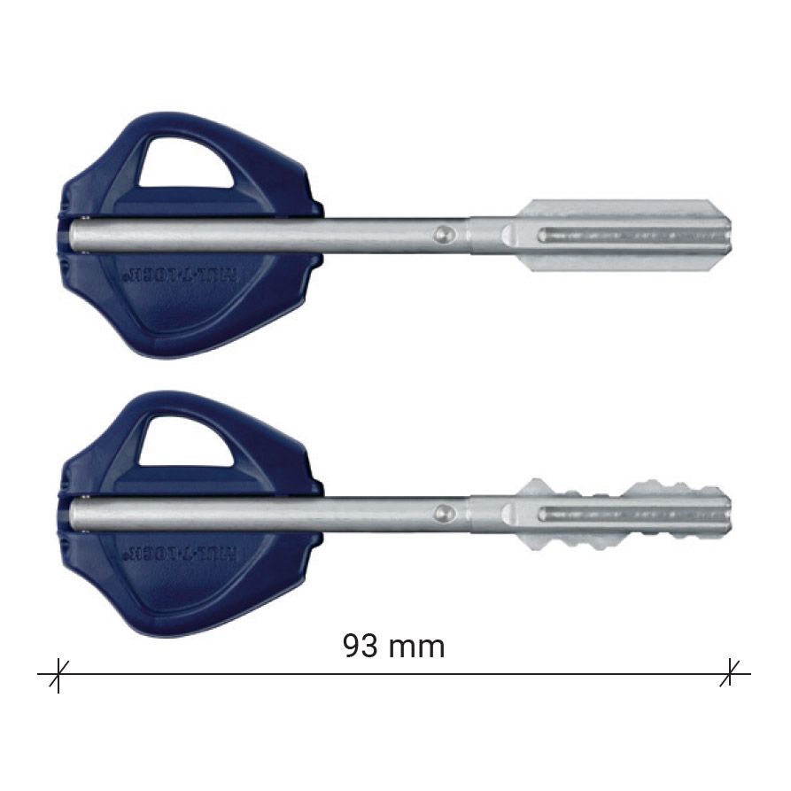 Image: Chiavi 93 mm per serrature Omega Pro