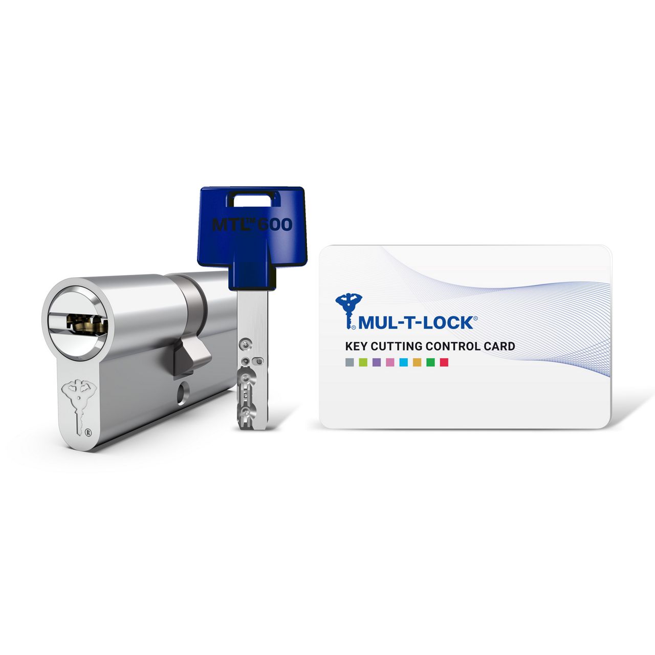 Doppio cilindro MTL™600 sezione con card e chiave
