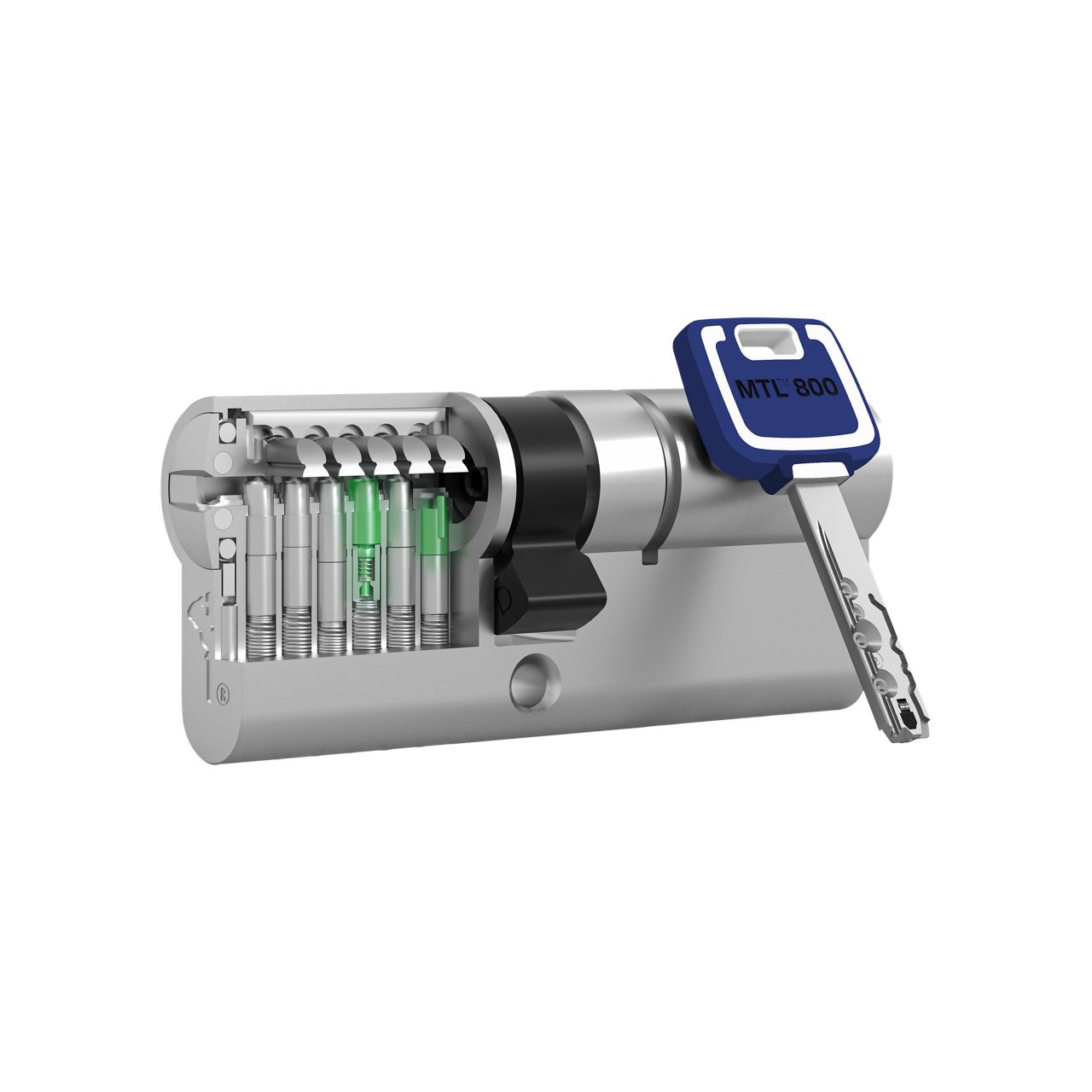 Doppio cilindro MTL™800 sezione con chiave
