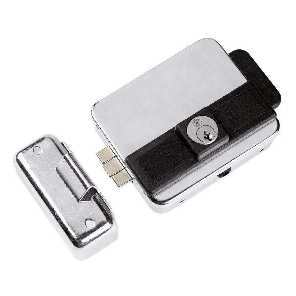 MULTIPLA - Electrical rim locks for wooden doors cylinder only