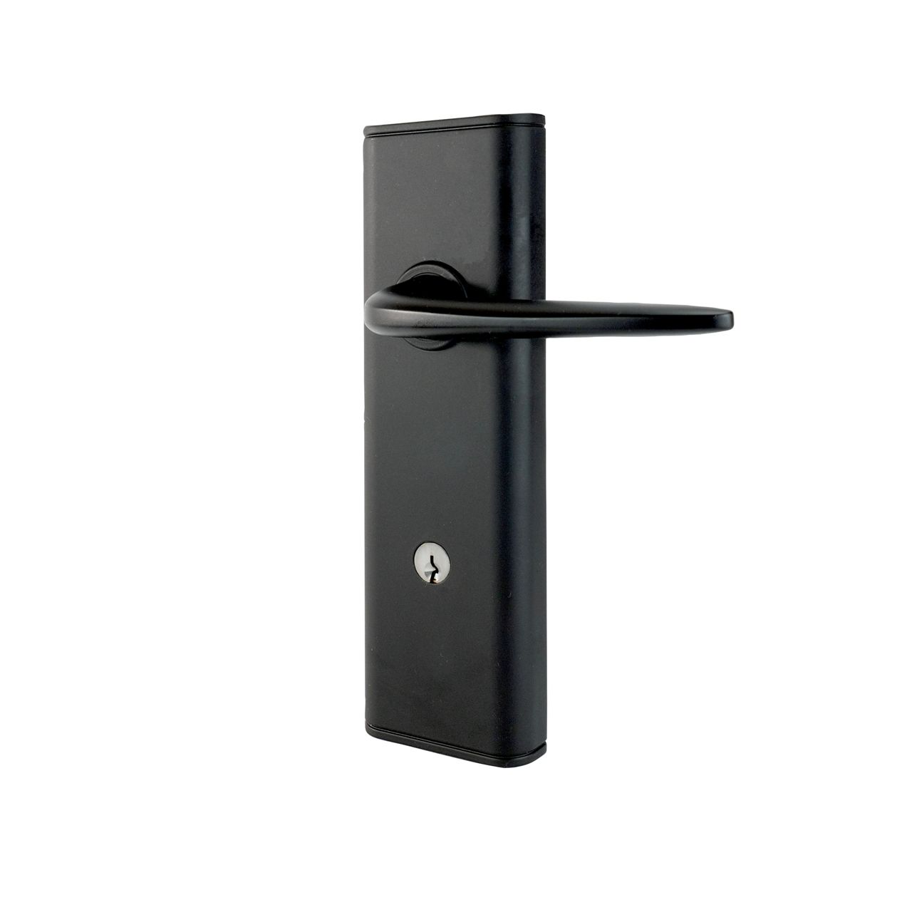 Image: Nexion Mechanical Entrance Lockset (NXV12/1L1MBK)