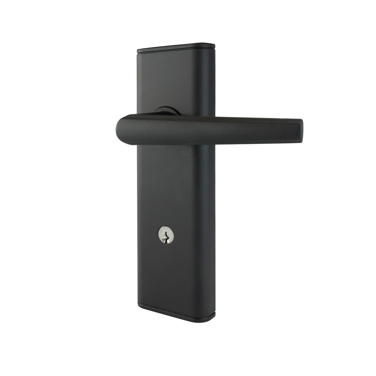 Image: Nexion Mechanical Entrance Lockset (NXV12/1L2MBK)