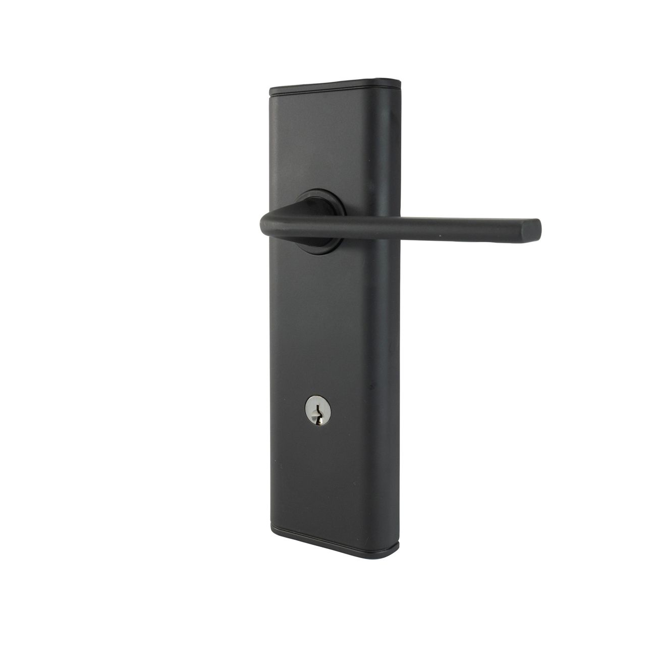 Image: Nexion Mechanical Entrance Lockset (NXV12/1L4MBK)