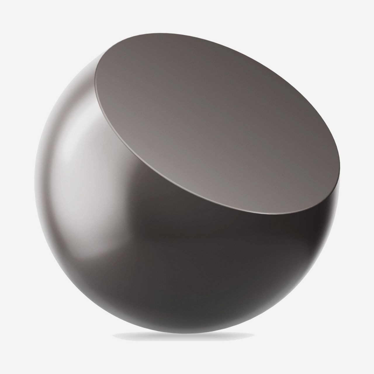 Satin black nickel