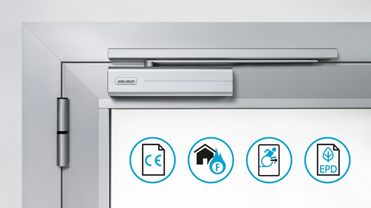 ASSA ABLOY heeft de beste deurdrangers die voldoen aan de normen