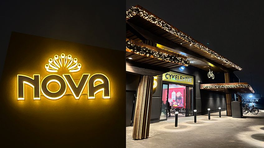 Nova Köpcentrum invigning