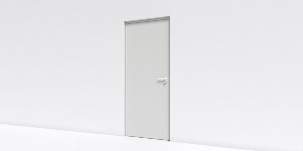 Porte de bureau sous controle d'accès - Solution de porte BIM