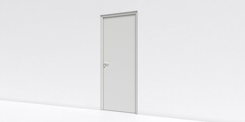 Porte de bureau sous controle d'accès - Solution de porte BIM