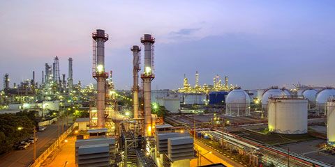 Oil refinery