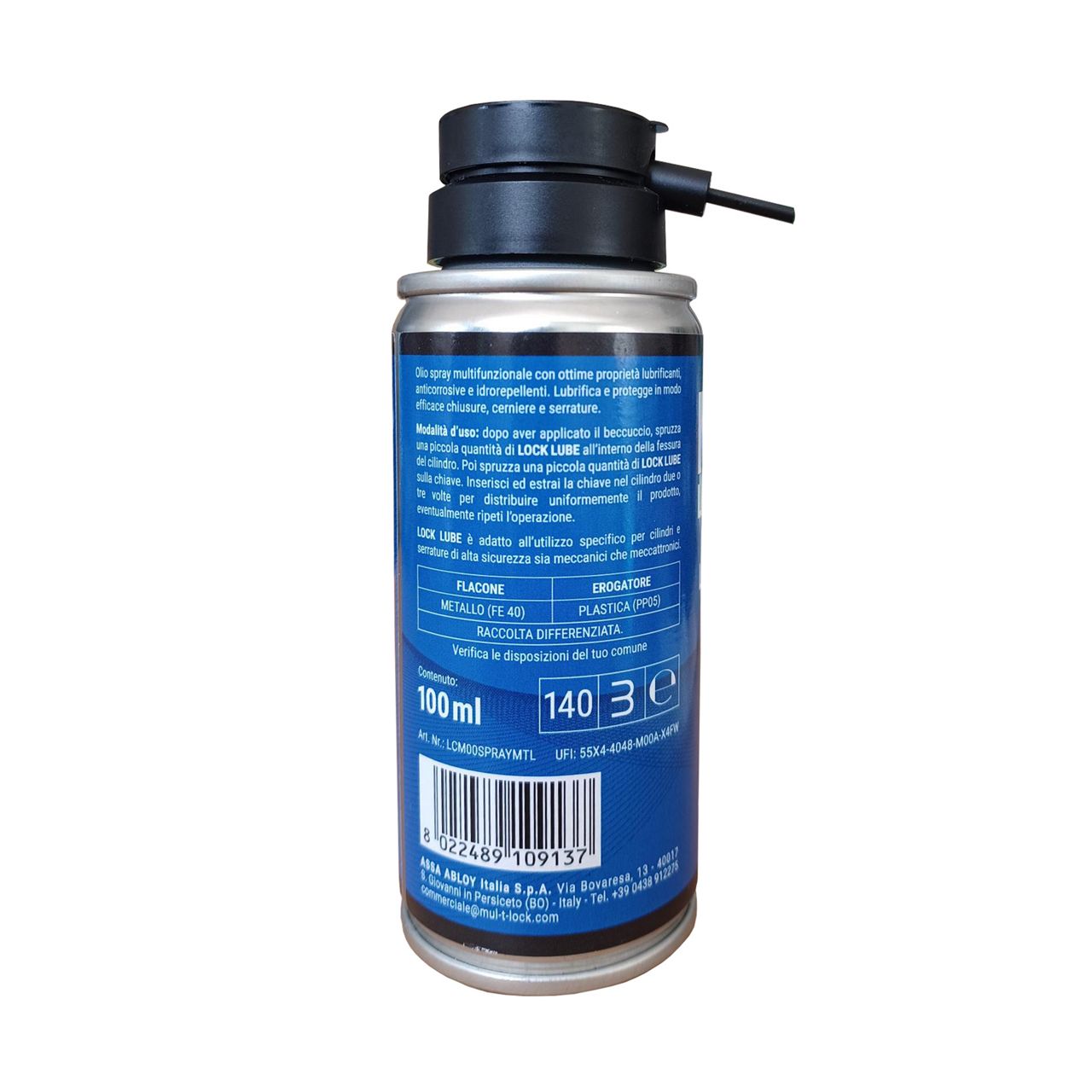 Image: Olio lubrificante per cilindri Lock Lube Mul-T-Lock