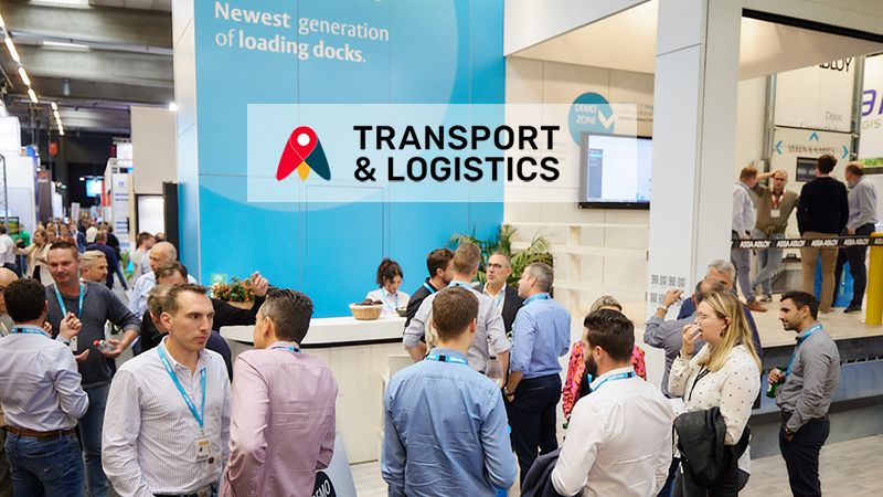 Stand van ASSA Abloy op de beurs Transport & Logistics 