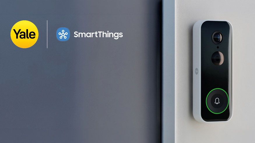 Partnership Yale Smart Video Doorbell and Samsung SmartThings