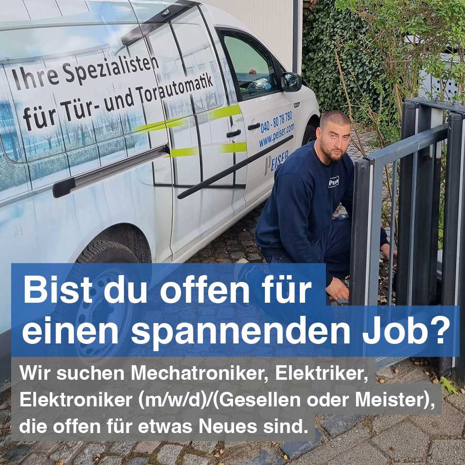 Unsere Tür steht immer offen, wenn Sie etwas bewirken wollen