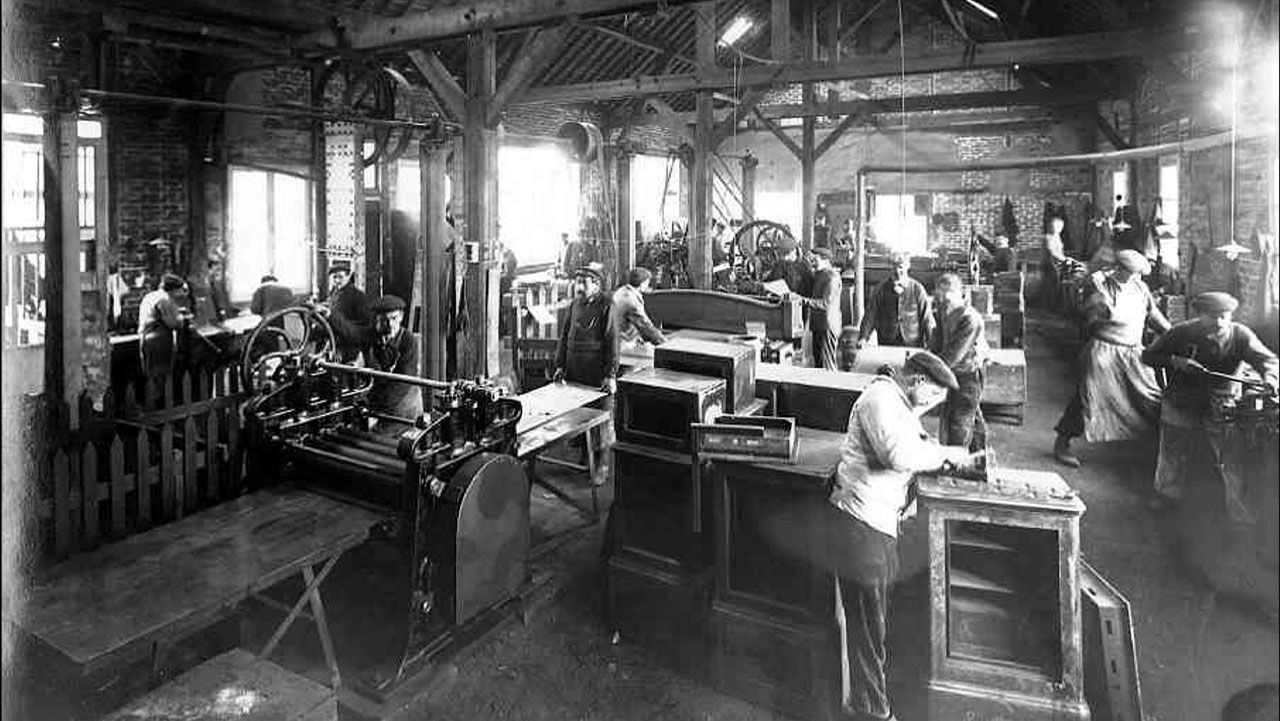Usine de production des produits de sécurité Point Fort Fichet située à Oust Marest en Picardie