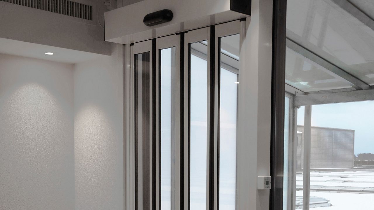 The doors can be retrofitted relatively easily and are available both one and two-sided.