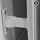 Pince bloquante pour porte de garage de la gamme vantail