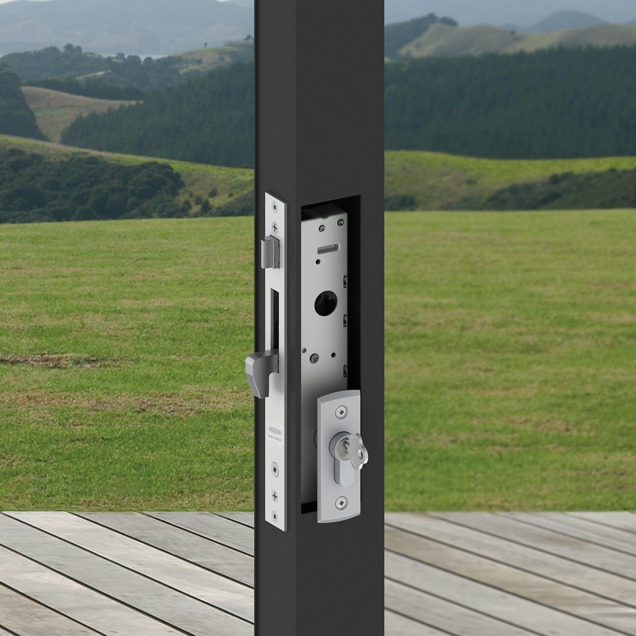 Pinnacle Sliding Door Mortice Lock