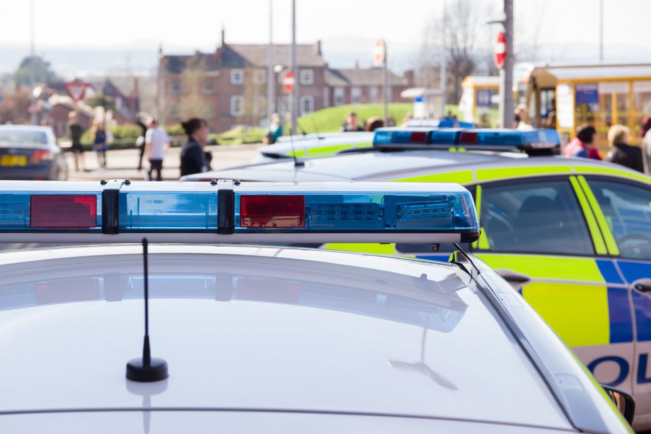 Police car fleet